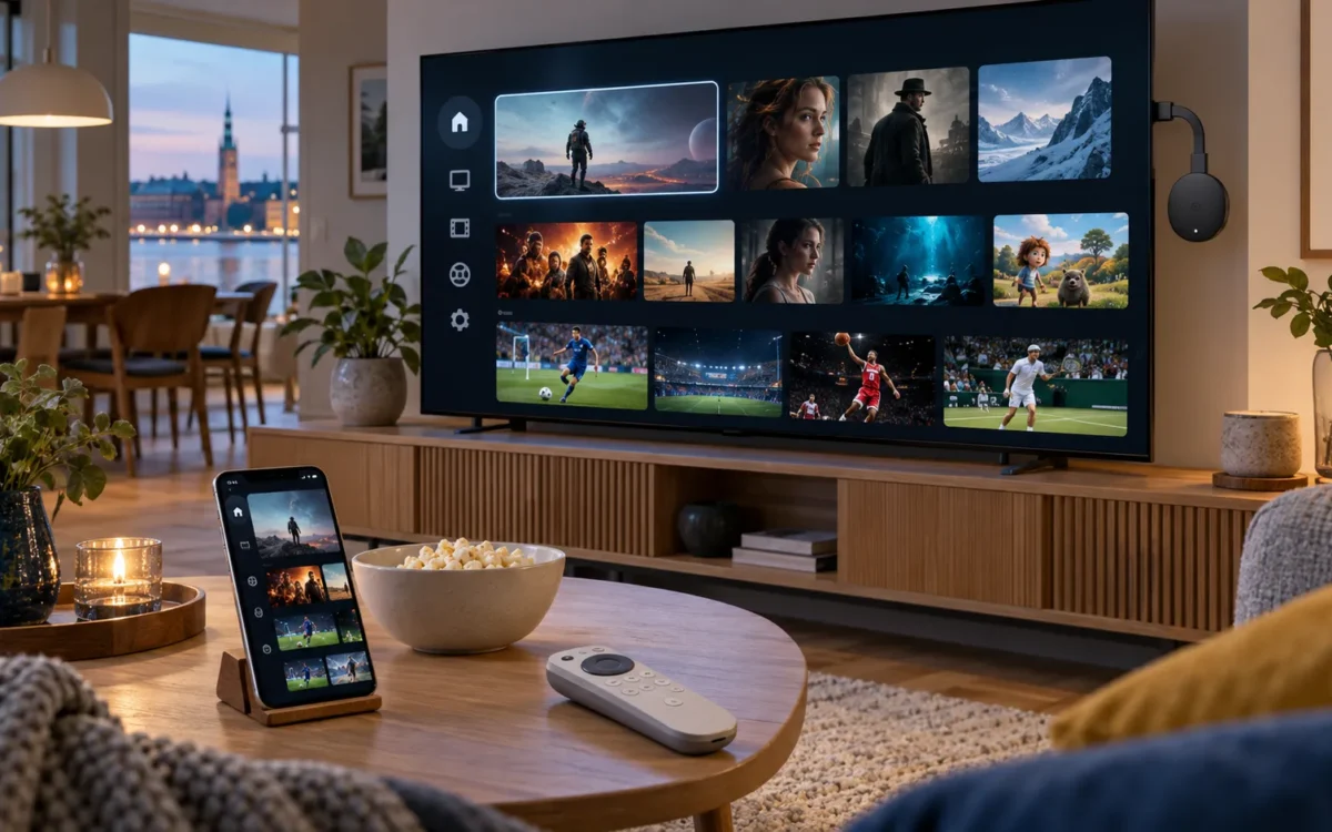 IPTV Chromecast installationsguide