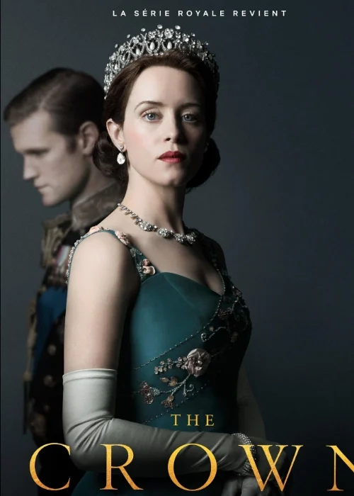 The Crown serie med historiskt drama
