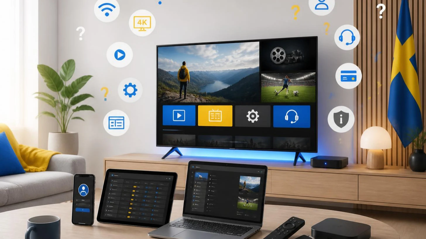 Vad är IPTV och hur fungerar IPTV i Sverige