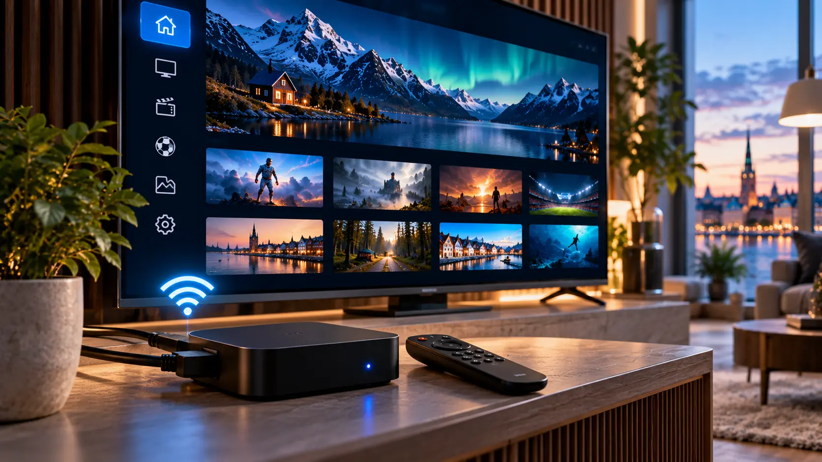 Installera IPTV på Android TV Box